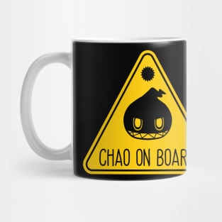 Chao on Board - Dark/Devil Mug